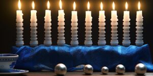 Chanukah candles